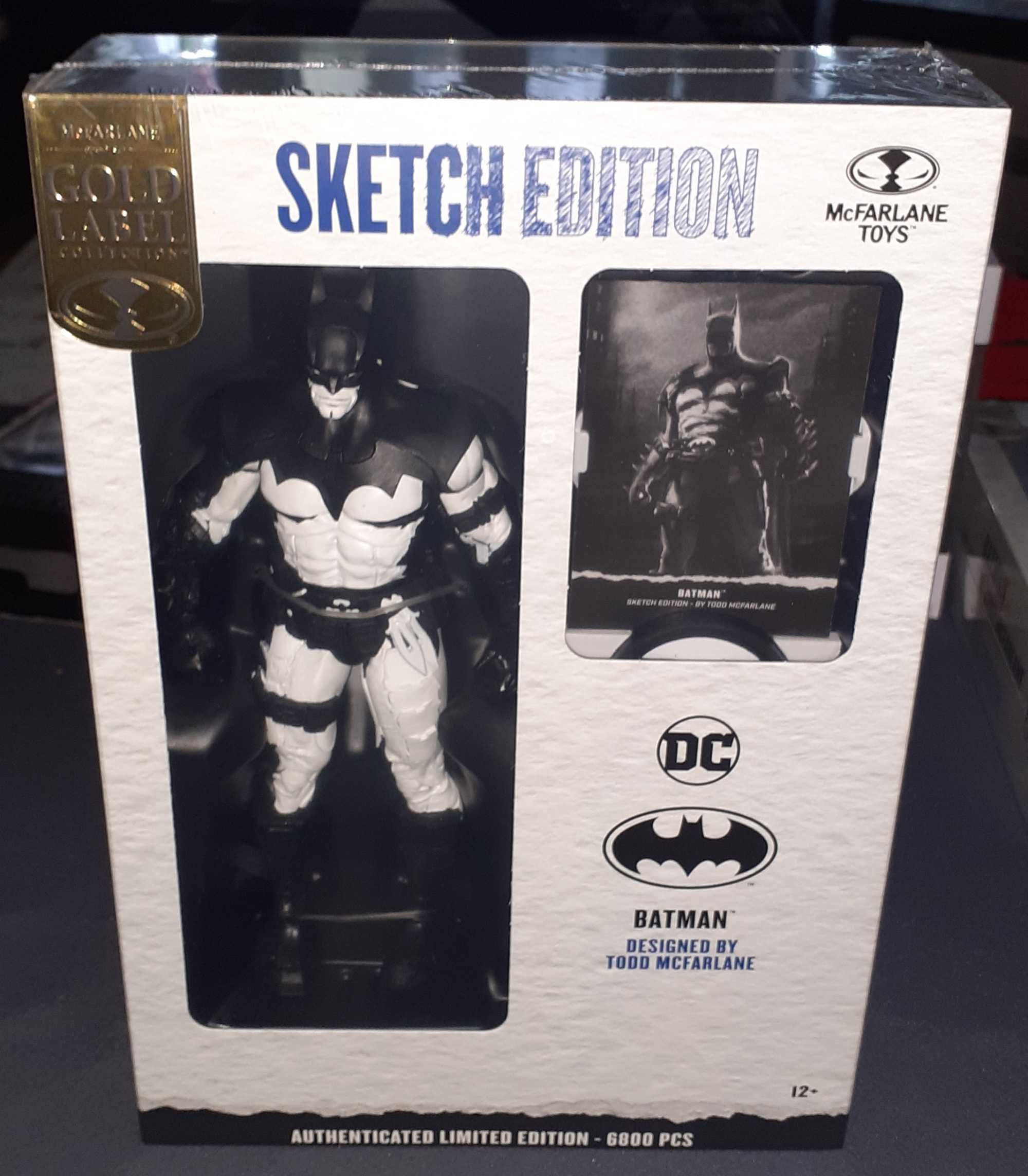 Batman Sketch Edition Gold Label Figurka 18 cm DC Multiverse McFarlane