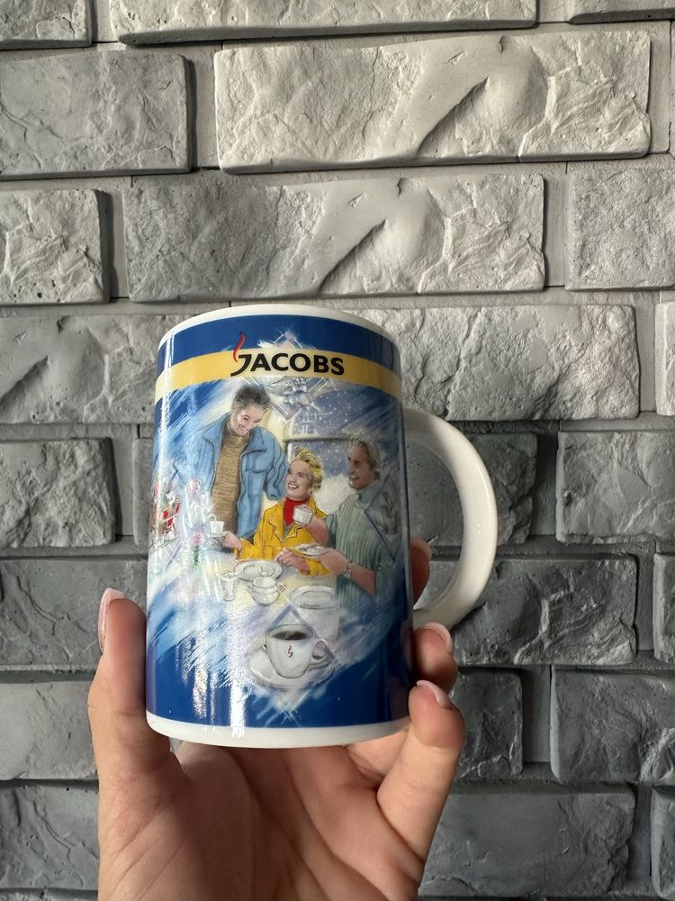 Nowy kubek Jacobs kolekcjonerski edycja zimowa porcelana