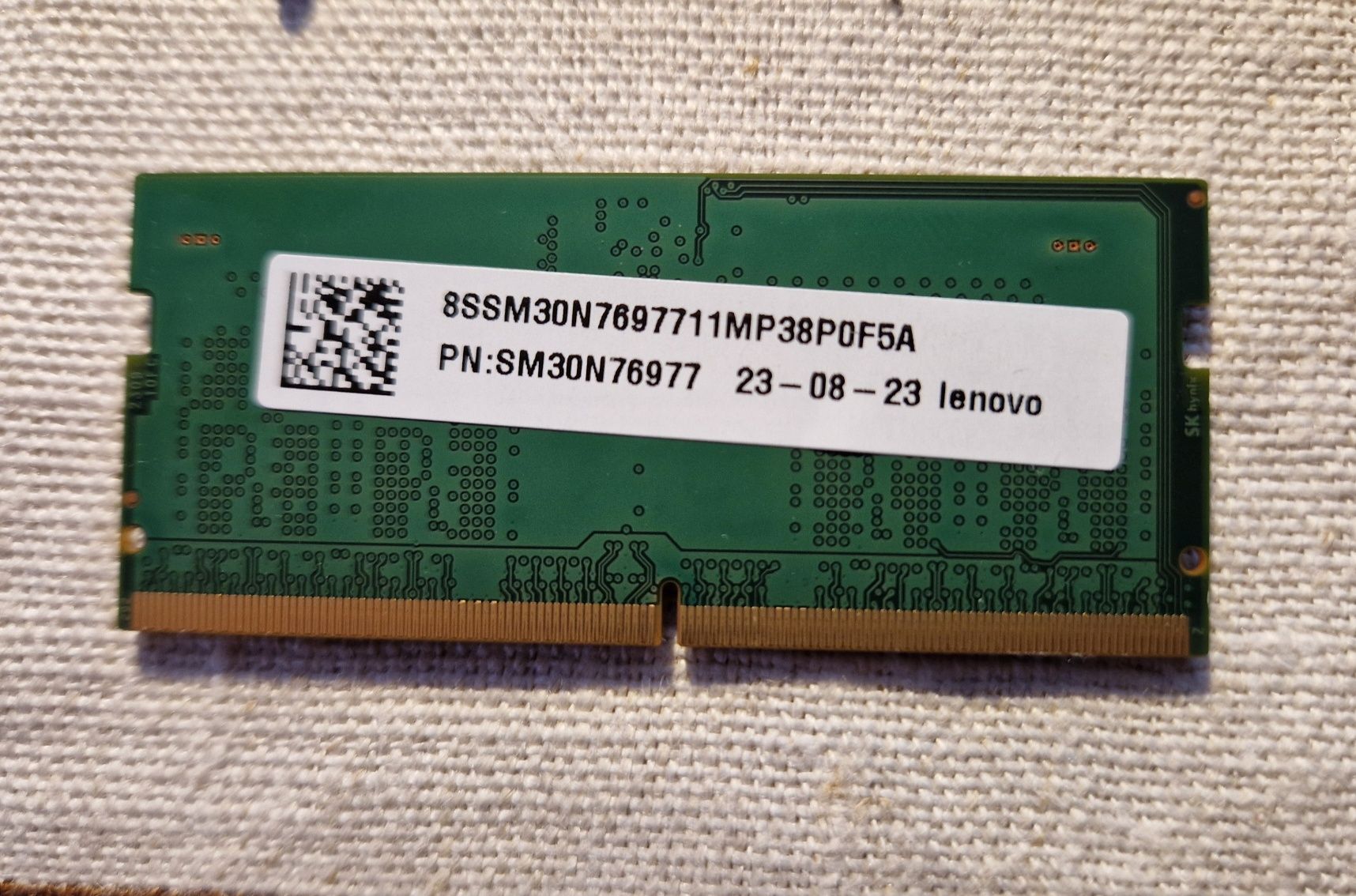 Zestaw 2x Pamięć ram do laptopa DDR5 SODIMM 8GB 5600Mhz SK hynix
