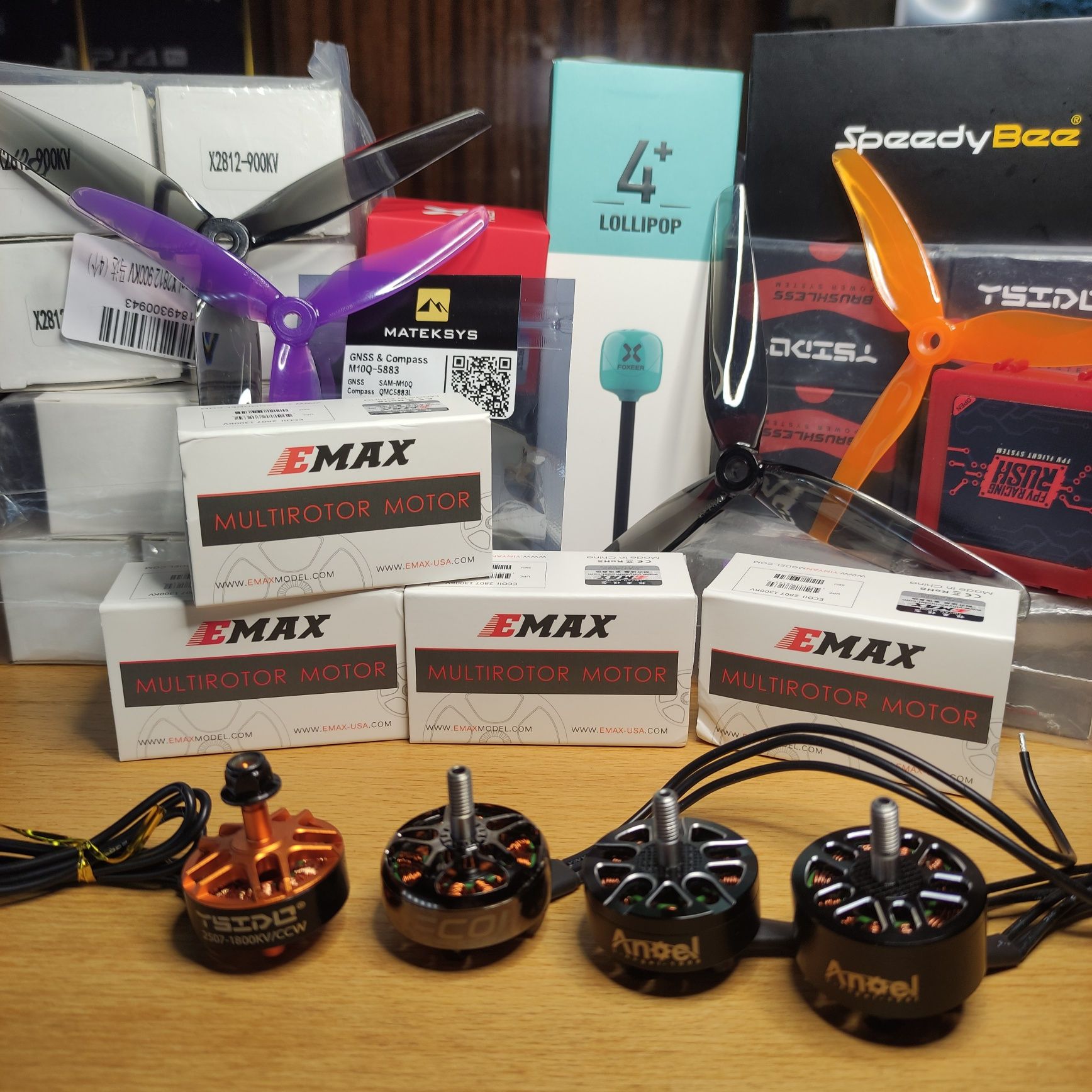Пропелеры для Fpv 15"13"10"9"8"7"5" дрона Gemfan.HQ Prop 10X5X3. 9×5×3
