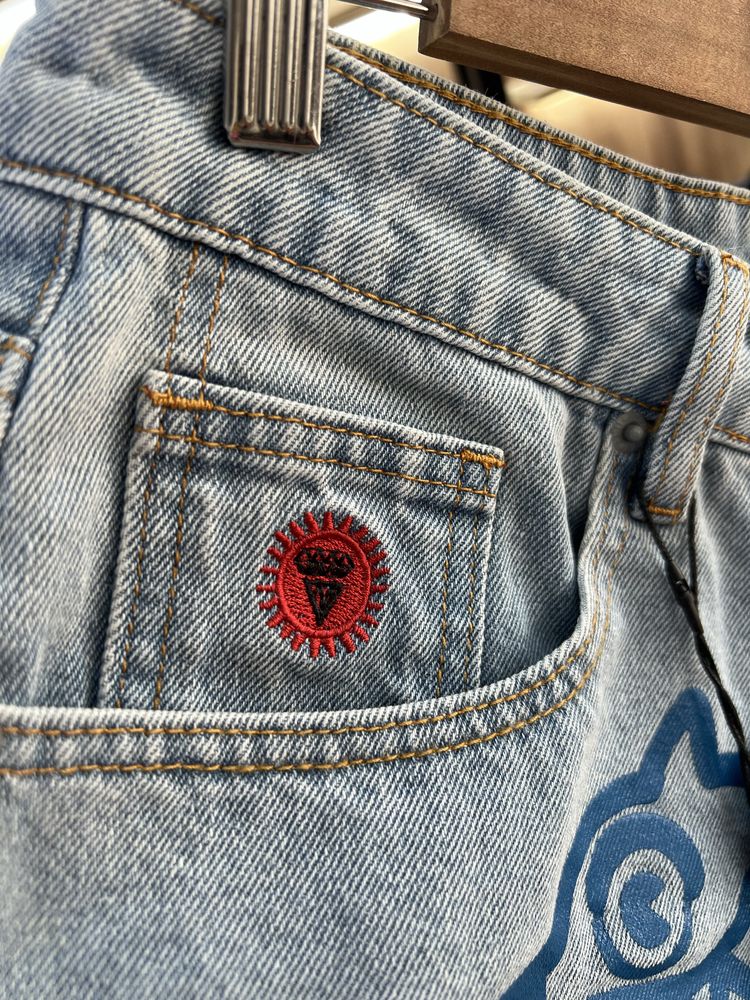 Шорти Джинсові BBC Billionaire Boys Club Ice Cream Blue Denim