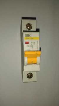 Автоматический выключатель IEK ВА47-29 С16.Электо комплектующие.