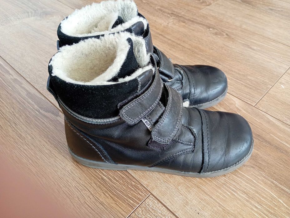 Buty zimowe dziewczęce czarne ANI-BUT r.33