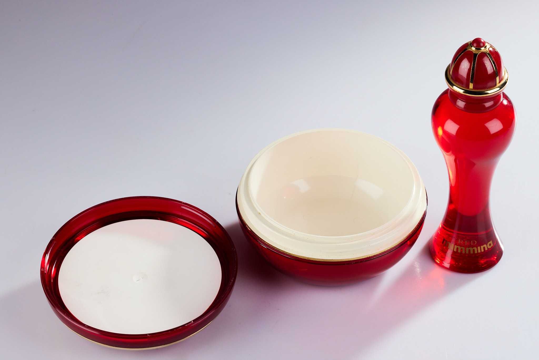 Mimmina Red perfumy pudełka po perfumach kolekcjonerskie
