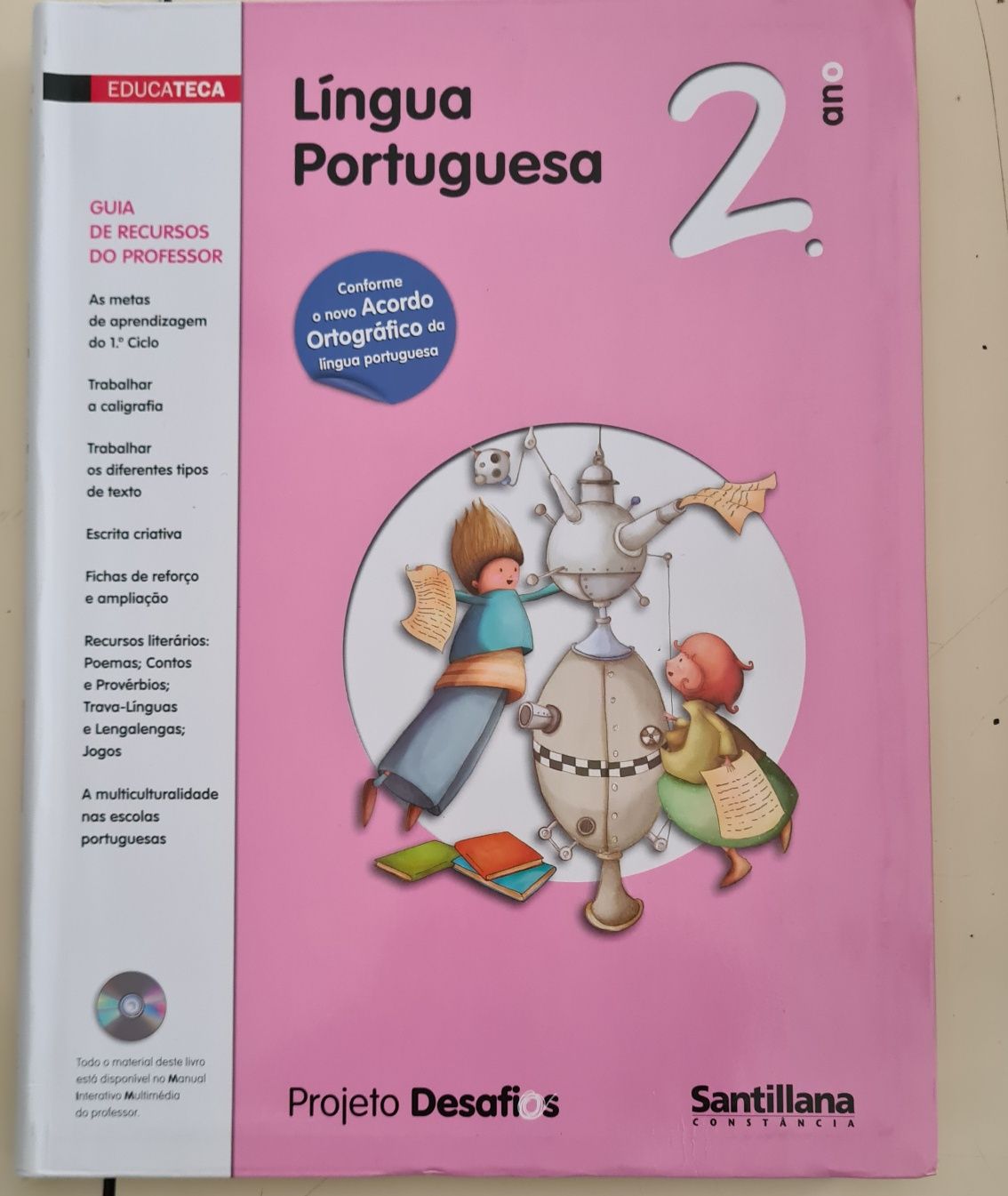 Manual Língua Portuguesa, Projeto Desafios 2.° ano Desafios