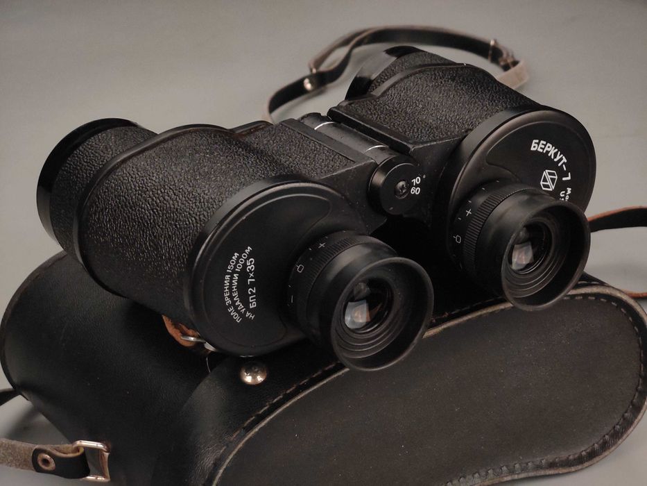 Бинокль БП2 7х35 Беркут (1984год) (Широкоугольный) Дальномерная Сетка