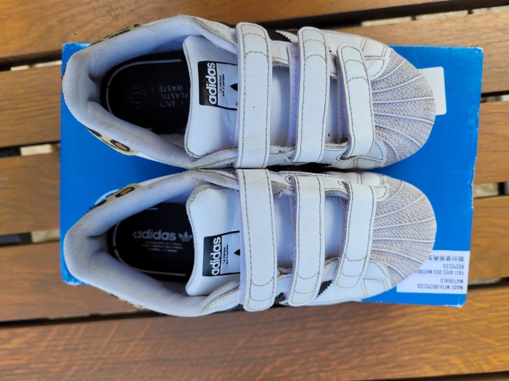 ADIDAS SUPERSTAR CF C buty dziewczęce rozmiar 30,5