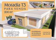 Moradia Térrea Isolada T3 com suite, jardim e garagem