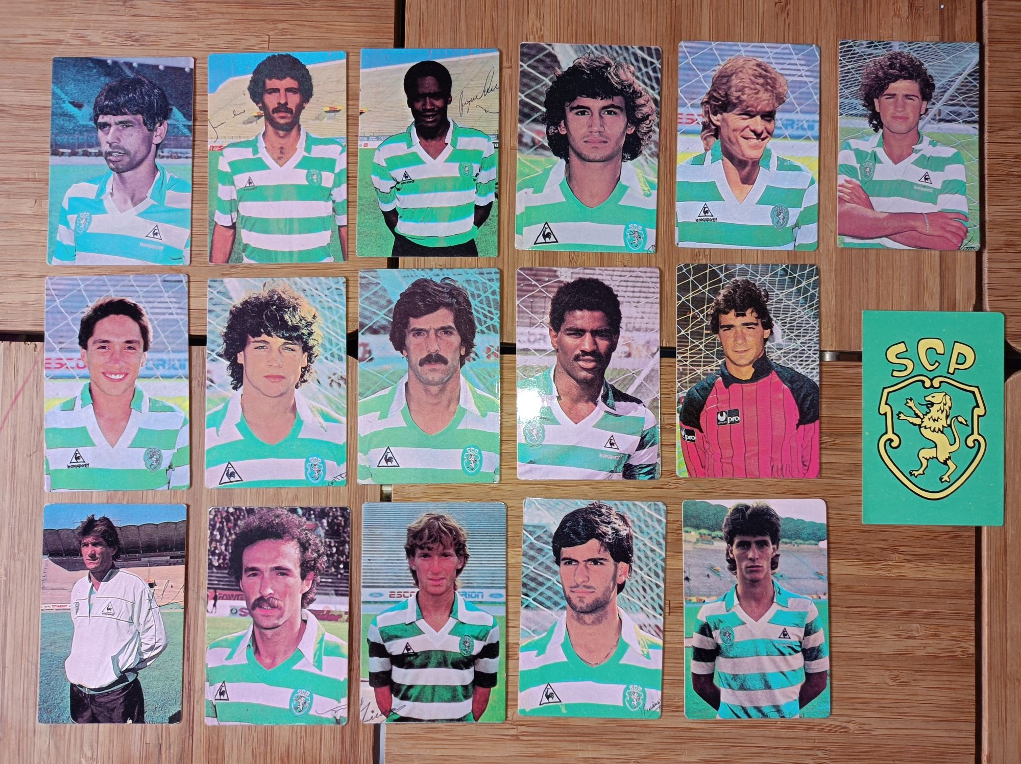 Lote de 17 Calendários do SPORTING * Antigos do Ano 1987 *