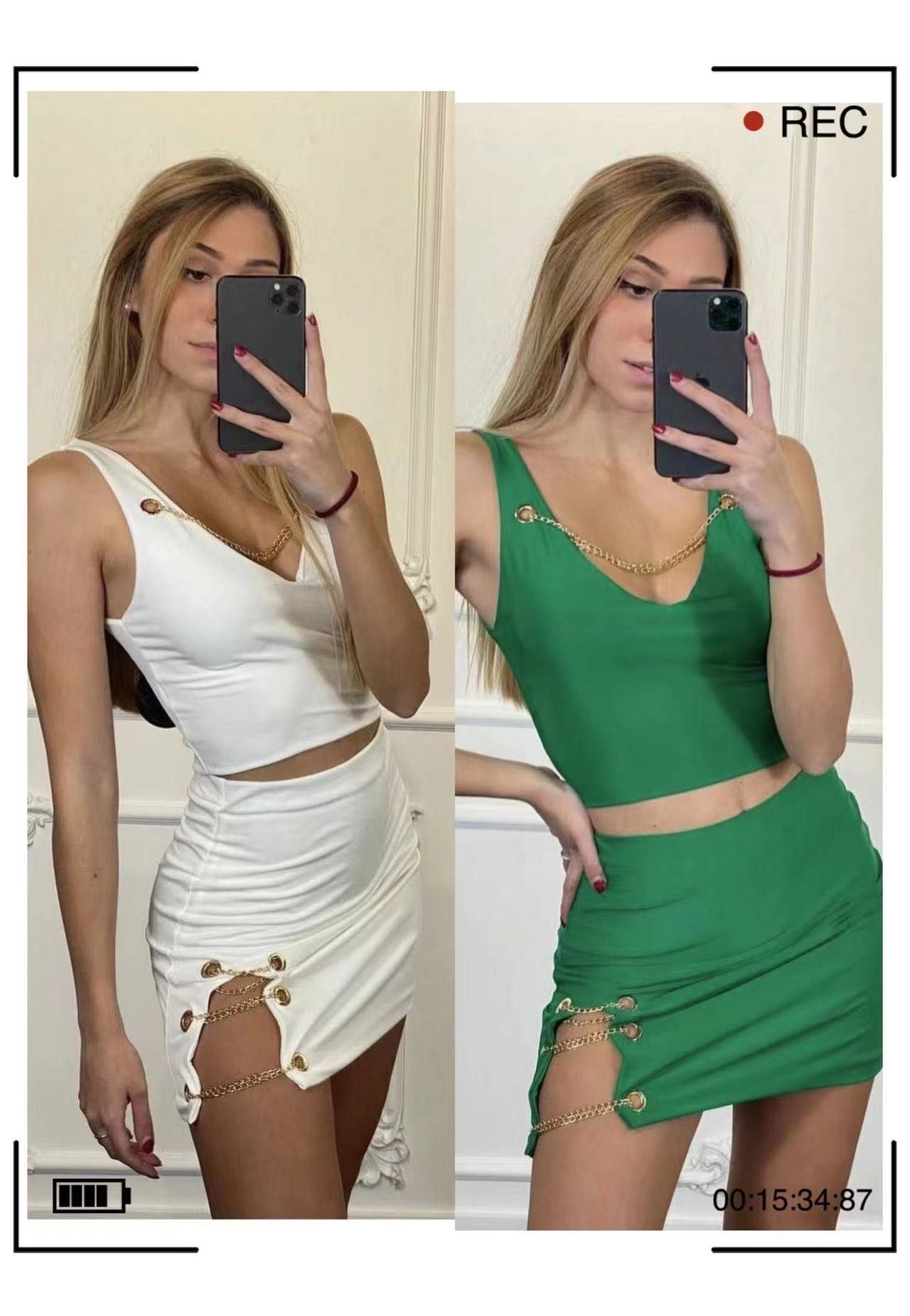 Conjunto disponível várias cores tamanho único