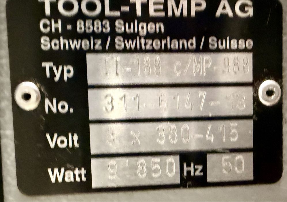 Termoregulator / termostat formy TOOL TEMP TT-188