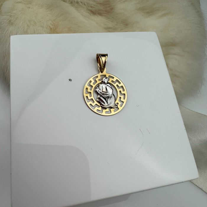 Złota Zawieszka z Mędrcem | JAK NOWA | 585 | 0.84g