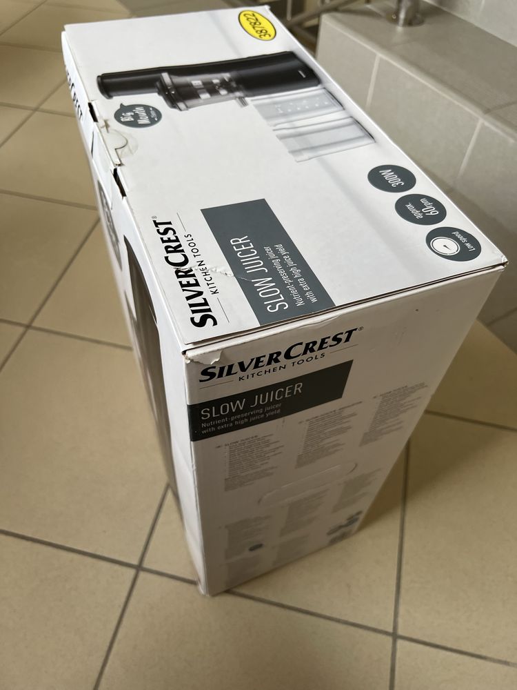 Sokowirówka silvercrest lidl nowa