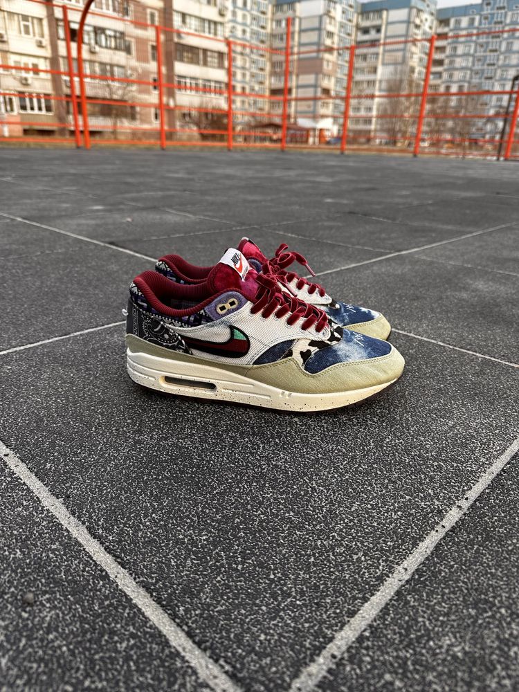 Nike air max 1 / 87 Concepts оригінал US 8,5 | CM 26.5