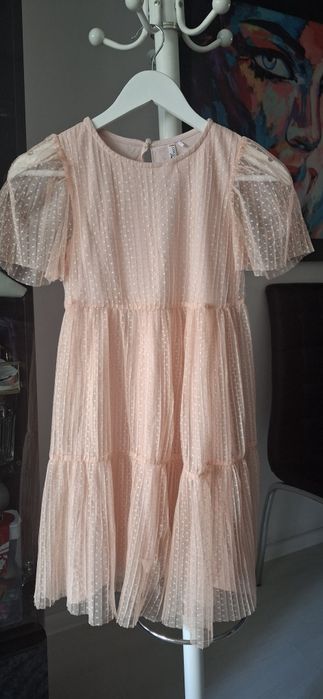 Nowa! Elegancka sukienka tiul Coccodrillo rozm 146