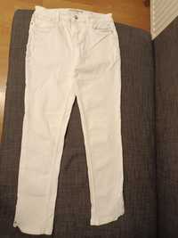 Spodnie damskie białe
