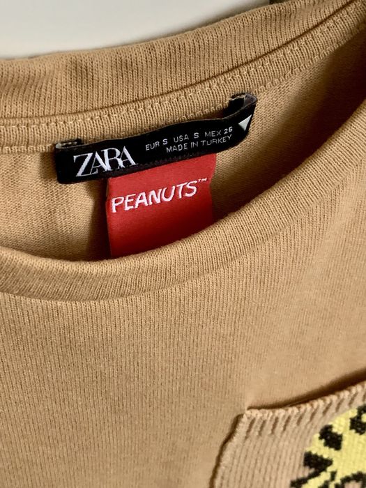 Tshirt bluzka Peanuts Zara rozm. S NOWE
