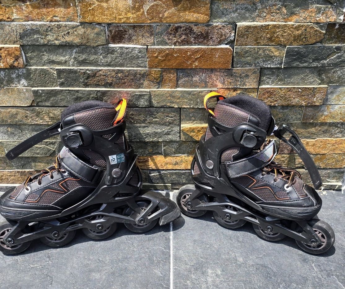 Patins em Linha e Proteções