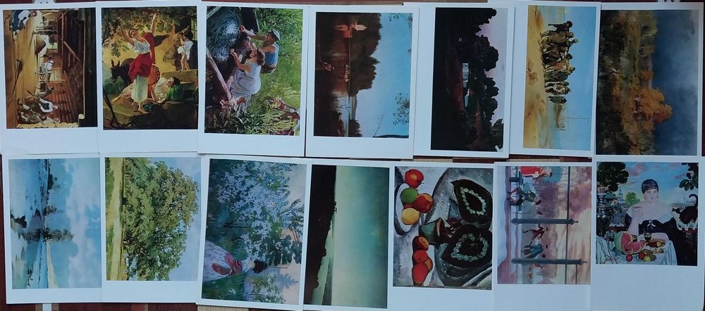 Oткрытки СССР, Листівки, Почтовые карточки, фотографии городов, разное