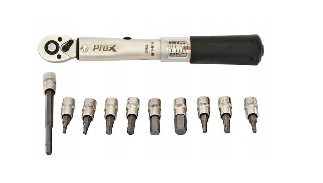 Klucz Prox dynamometryczny 2-24 NM zestaw w walizce NOWY
