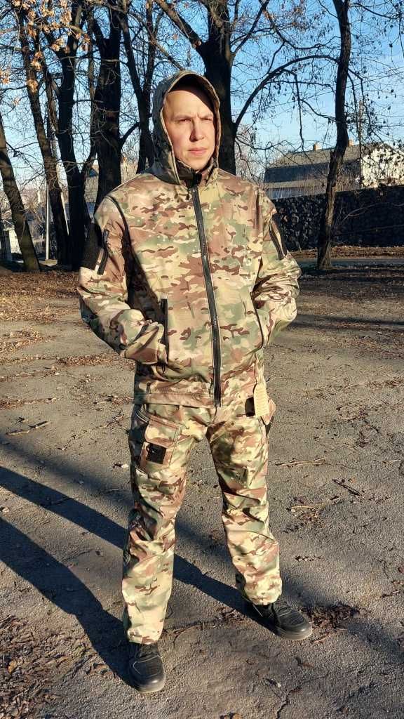 Komplet przejściowy BARS SoftShell MORO MULTICAM kurtka + spodnie