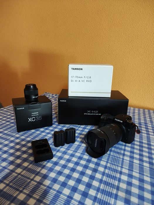 Equipamento Fujifilm - x-h2 , tamron 17-70 f2.8, xc 35 f2