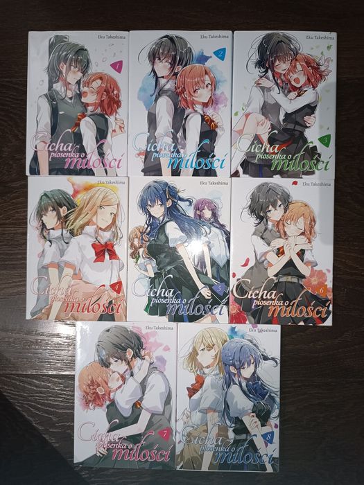 Manga Cicha piosenka o miłości 1-8 tomy Zestaw Komplet