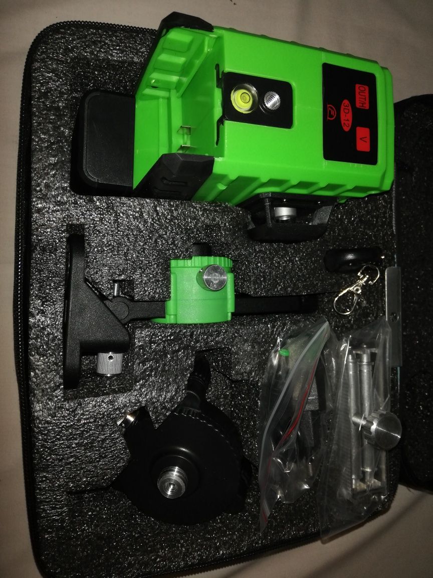 Nível laser 2 linhas, 12 linhas, 16 linhas e Rotativos luz verde NOVOS