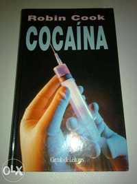 Livro Cocaína de Robin Cook.,bom de se ler, como novo...