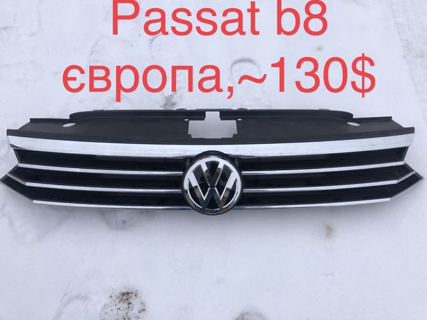 Решітка радіатора Volkswagen Passat b8 ,Golf7