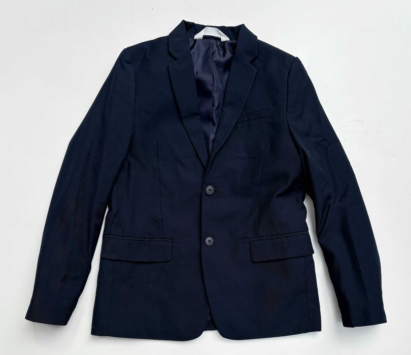 Marynarka H&M Granatowa Blezer 146 cm 10 11 lat Garnitur