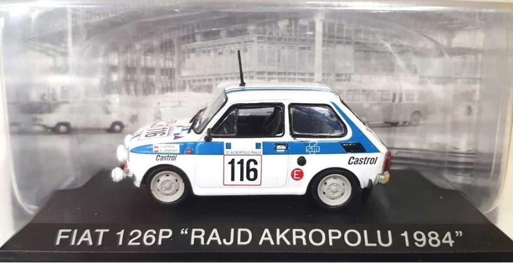 Wybitny i jedyny taki Kultowe Maluchy 2 - Fiat 126p Rajd Akropolu 1984
