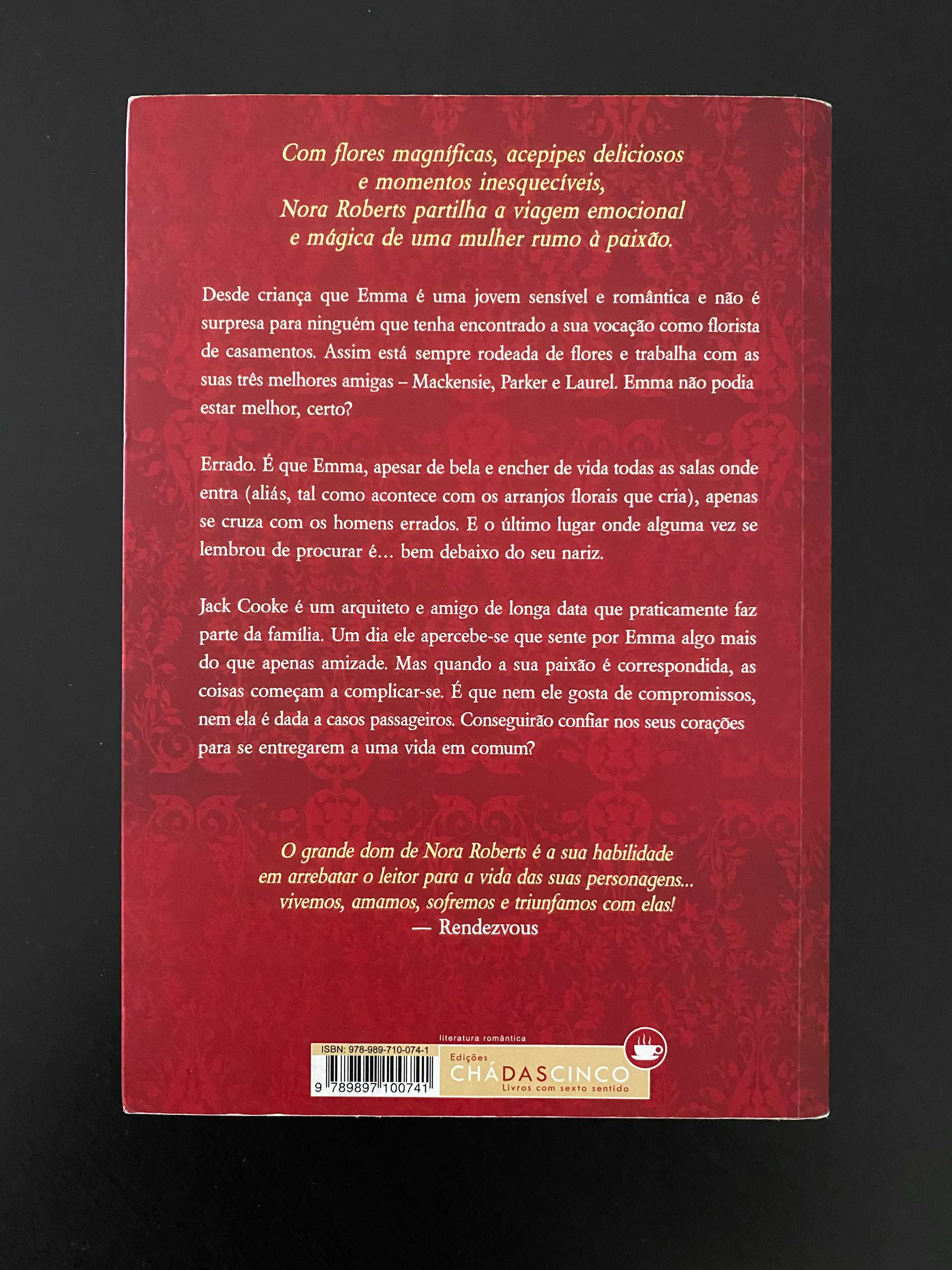 Livro Um Mar de Rosas Quarteto de Noivas - Livro 2 de Nora Roberts