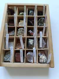 Колекція гірських порід та мінералів