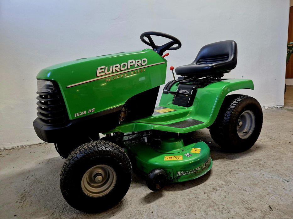 Traktorek Kosiarka john deere EuroPro Pług