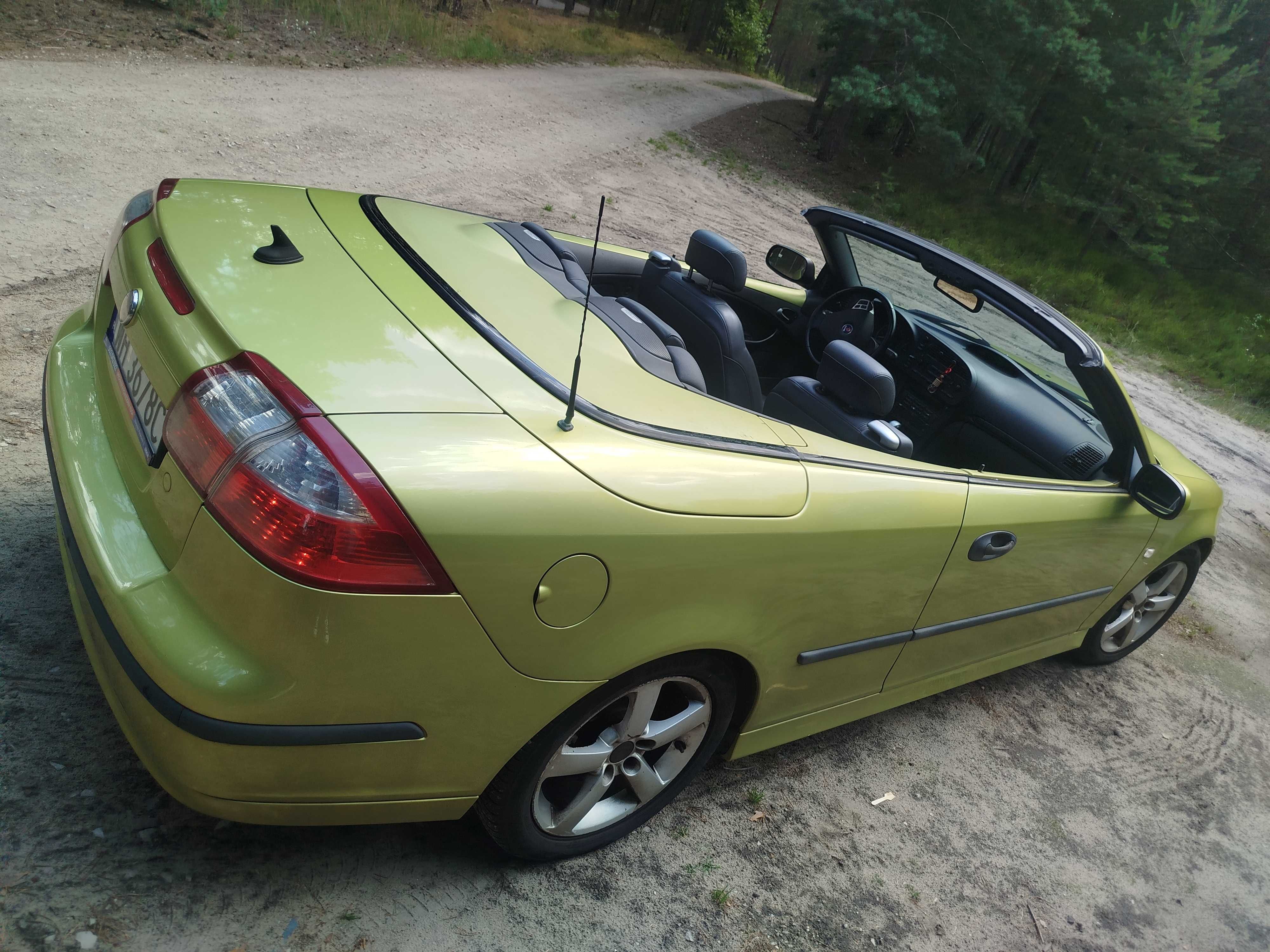 Piękny Saab 9-3 Cabrio