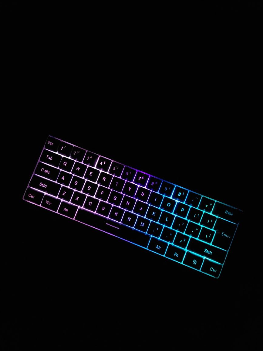 Teclado 61 Keys RGB