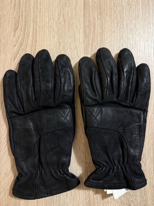 Timberland зимові перчатки рукавиці шкіряні