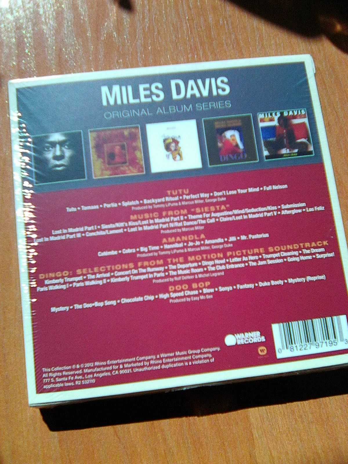 Miles Davis Original Album Series