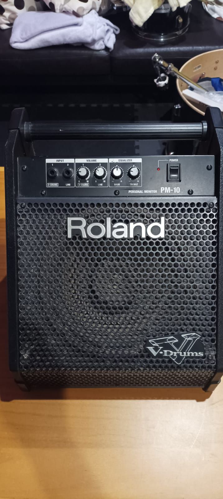 Bateria Roland TD-4 e Amplificador V-Drums