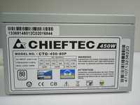 Блоки питания ATX Chieftec 450W CTG-450-80P APFC, CTB-450S