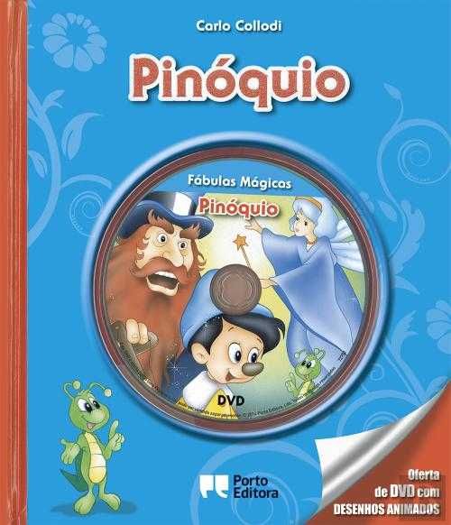 Pinóquio de Carlo Collodi livro+dvd- portes gratis