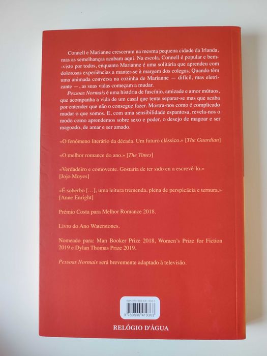 Pessoas Normais de Sally Rooney