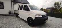 Volkswagen Transporter Brygadówka T5 1.9 TDI Doka Kontener Plandeka FV