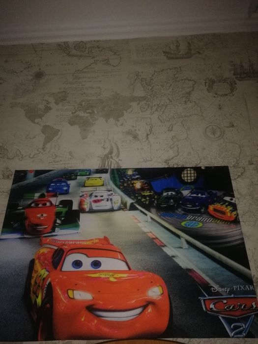 Картина led Маквин