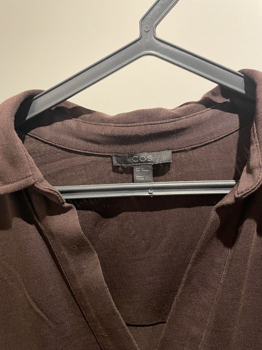 Vestido de malha da Cos