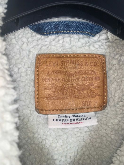 LEVI'S Casaco de Ganga - Levis Type III Sherpa Trucker - M