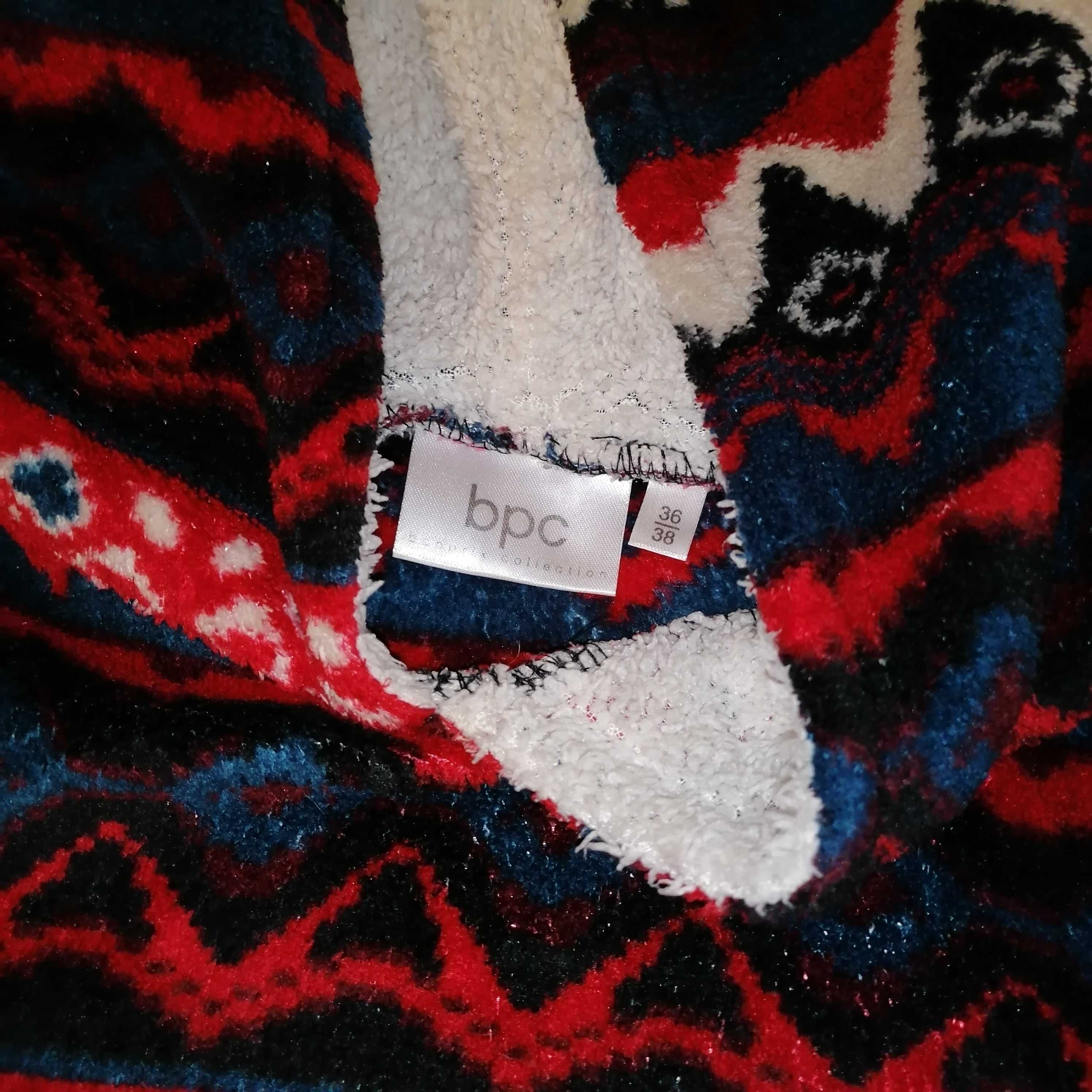 Sweter tunika bpc bonprix bardzo ciepły