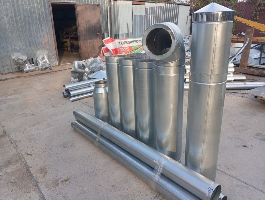 Труби оцинковані різні діаметри.