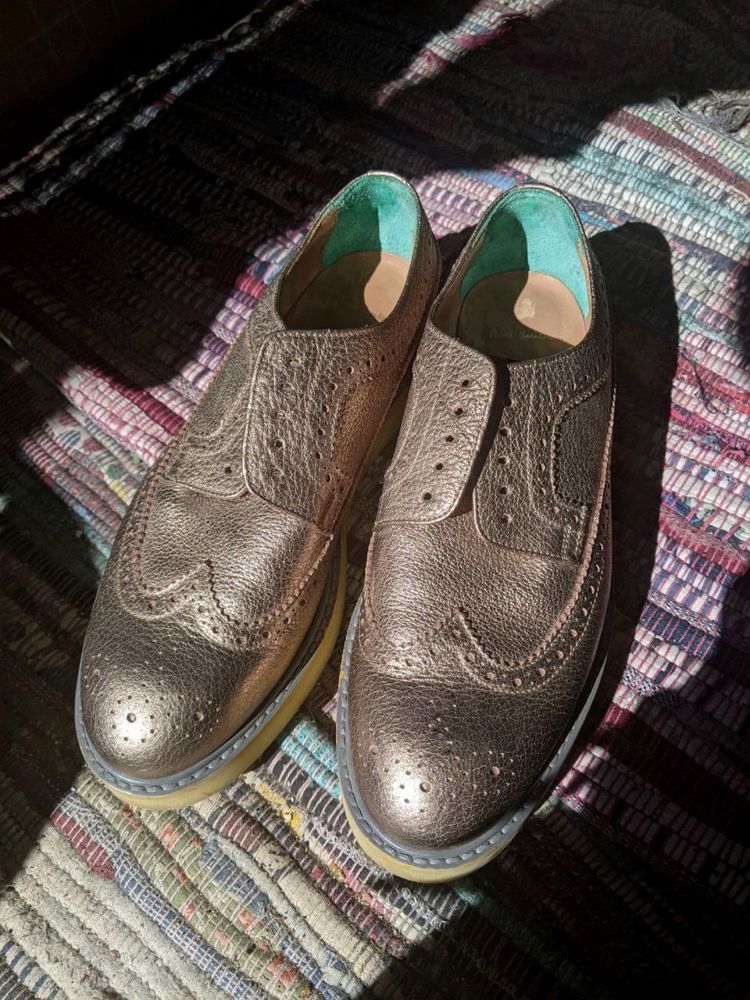 Шкіряні броги Paul Smith, 37р, made in Italy
